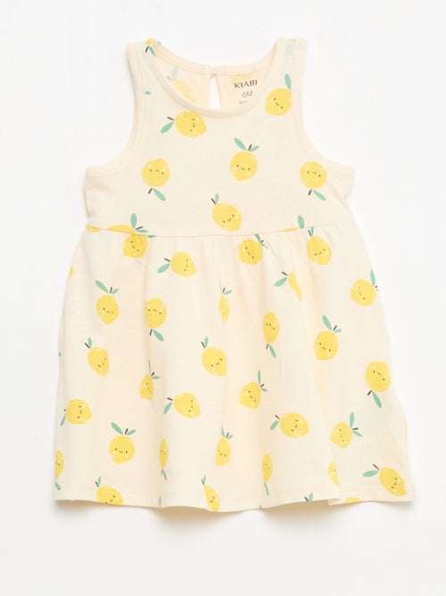 Robe sans manches à message - Kiabi