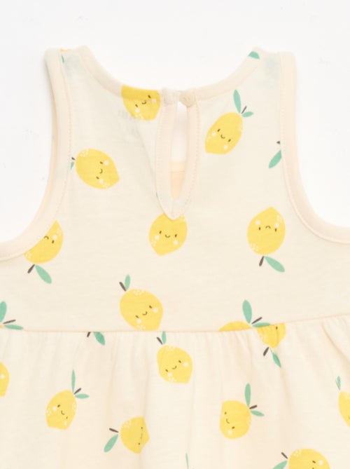 Robe sans manches à message - Kiabi