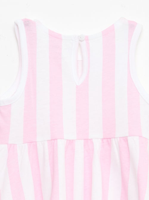 Robe sans manches à message - Kiabi