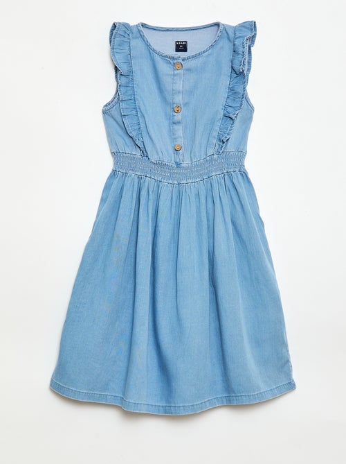 Robe sans manches en tissu léger - Kiabi