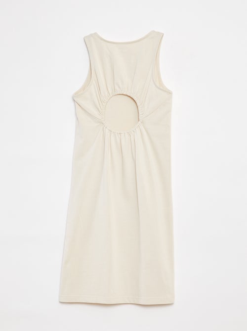 Robe sans manches ouverte dans le dos - Kiabi