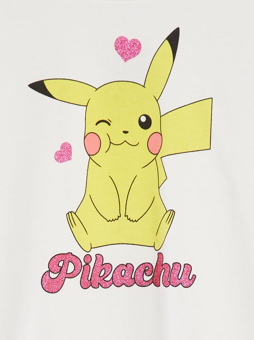 Robe sweat 'Pikachu' 'Pokémon' imprimée - Kiabi
