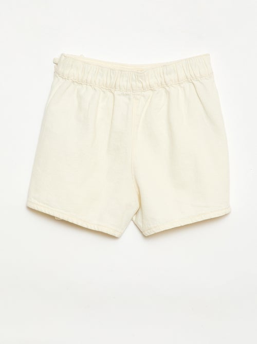 Rock-Shorts mit Allover-Stickereien - Kiabi