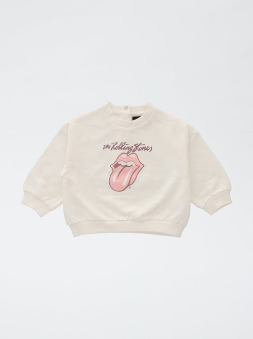 Rolling Stones' Cotton Print Sweatshirt - Kiabi Rolling Stones' Cotton Print Sweatshirt - Kiabi