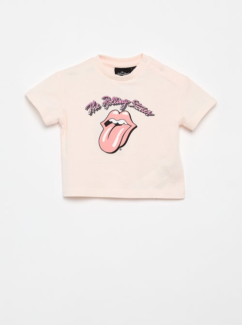 "Rolling Stones" Short-Sleeved T-Shirt - Kiabi