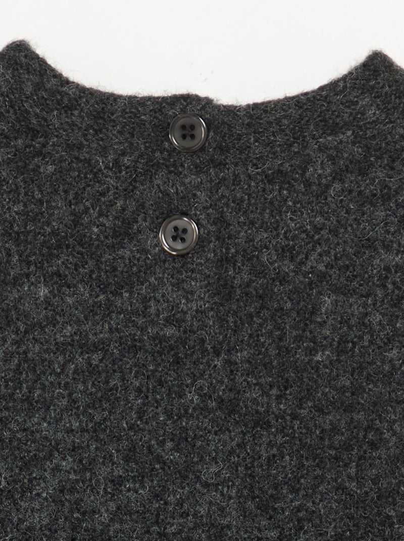 Romper with Sleeveless Knit Top Grey - Kiabi