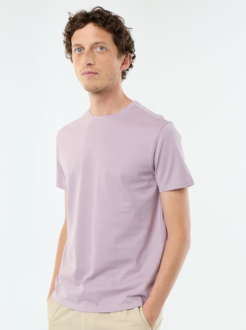 Round Neck Cotton T-Shirt - Tough Cotton™ - Kiabi