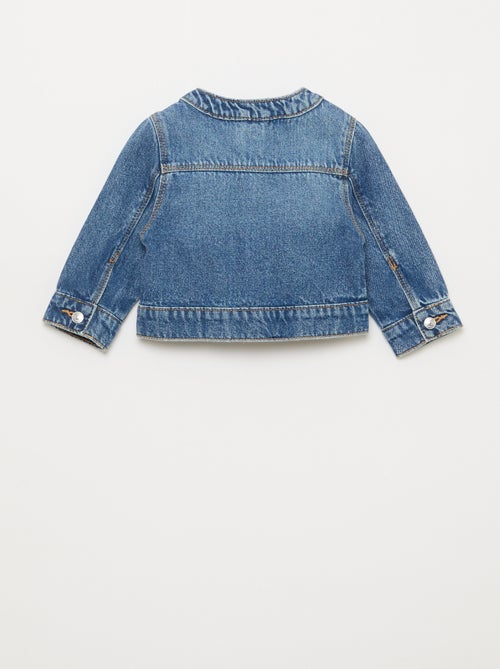 Round-neck denim jacket - Kiabi