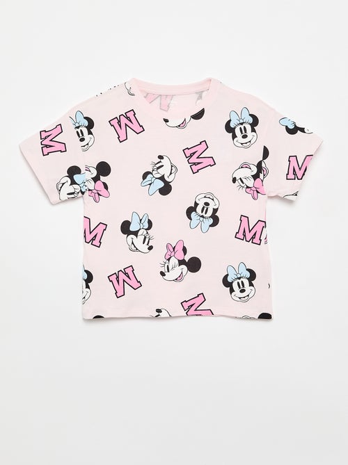 Round neck short sleeve 'Minnie' 'Disney' T-shirt - Kiabi