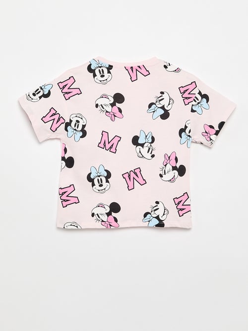 Round neck short sleeve 'Minnie' 'Disney' T-shirt - Kiabi