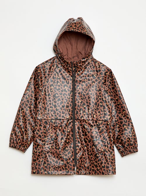 Rubber Hooded Parka - Kiabi