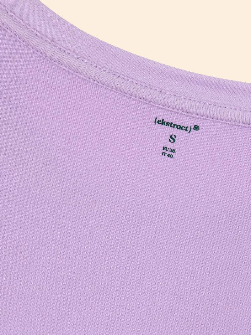 Ruched Sports T-shirt - (ekstract) Purple - Kiabi