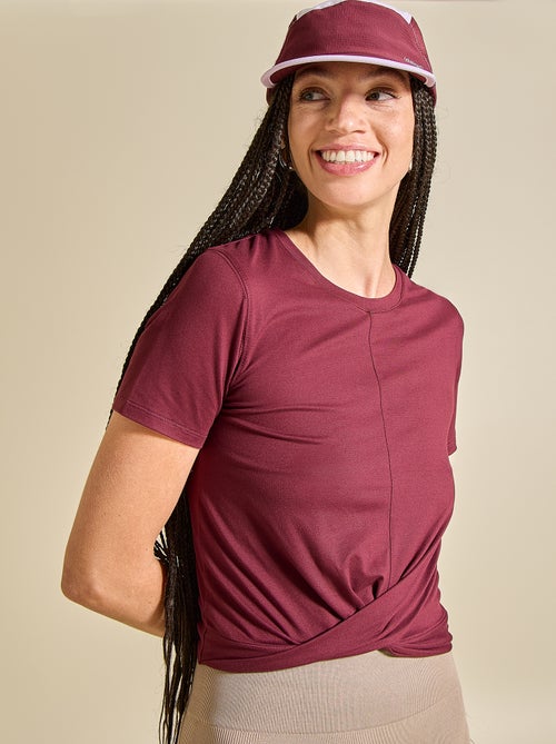 Ruched Sports T-shirt - (ekstract) - Kiabi