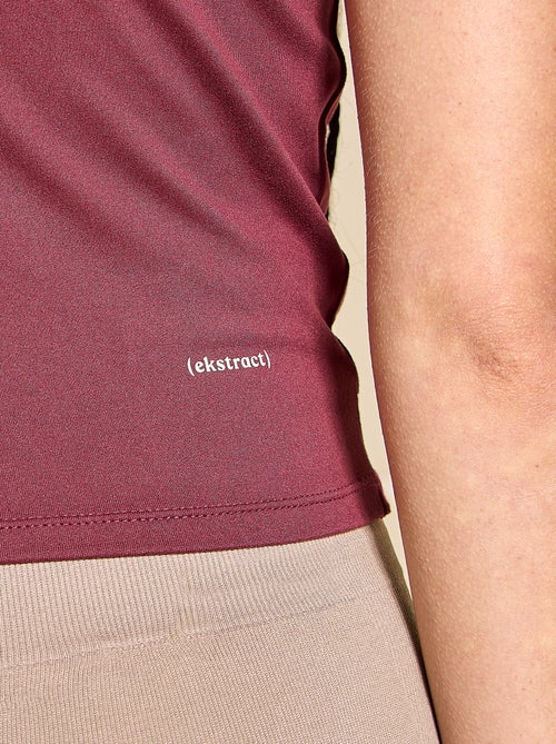 Ruched Sports T-shirt - (ekstract) - Kiabi