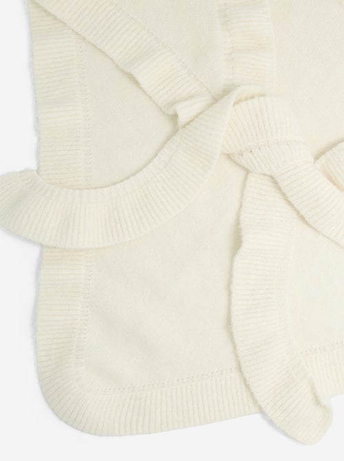 Ruffled Knit Scarf - Kiabi