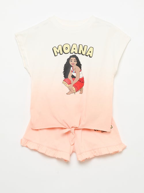 Ruffled Shorts and 'Disney' T-shirt Set - Kiabi