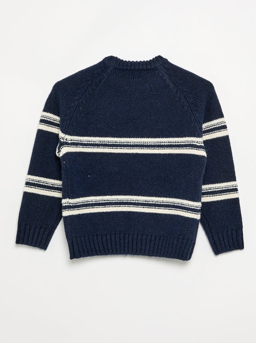 Rundhals-Strickpullover - Kiabi
