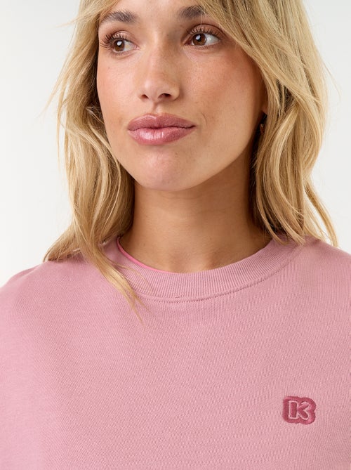Rundhals-Sweatshirt - Kiabi - Kiabi