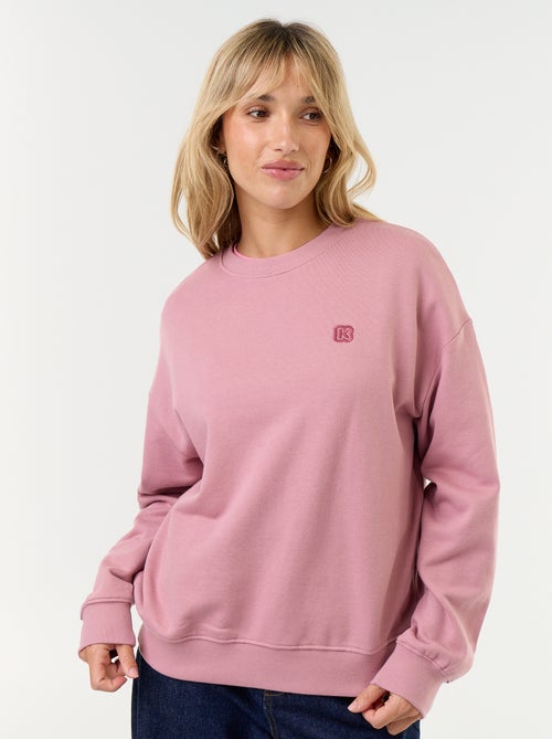 Rundhals-Sweatshirt - Kiabi - Kiabi