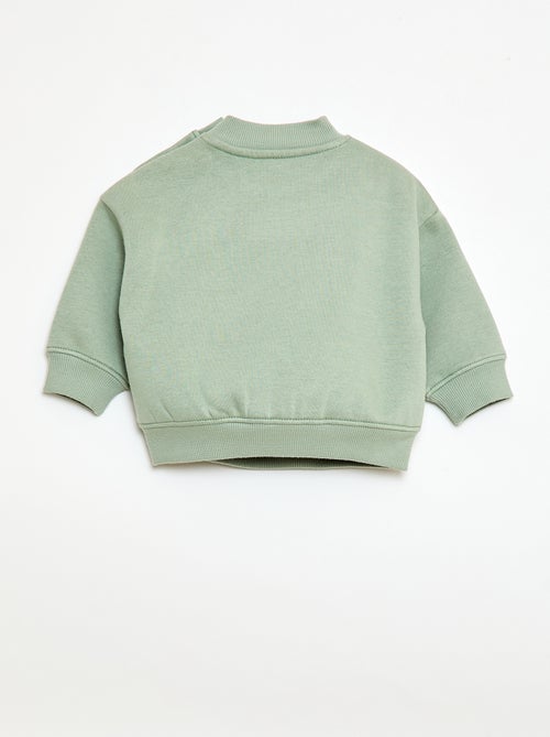 Rundhals-Sweatshirt "Brother and Sister" - Kiabi