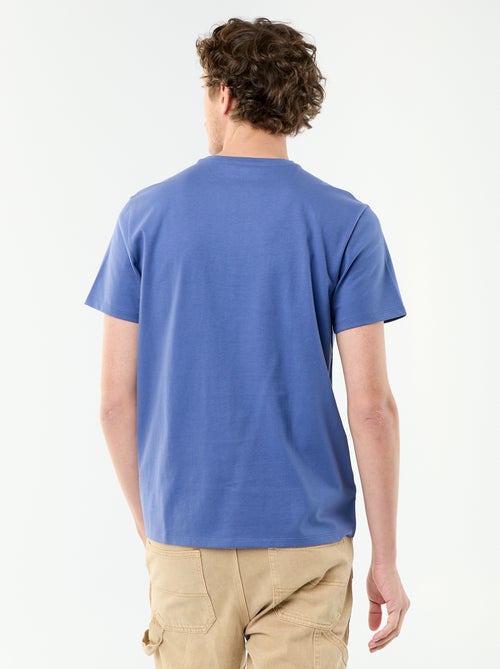 Rundhals-T-Shirt aus Baumwolle – Tough Cotton™ - Kiabi