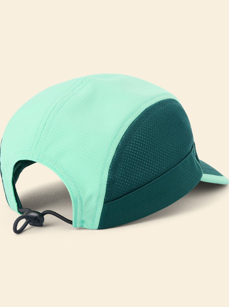 Running cap with soft brim Green - Kiabi