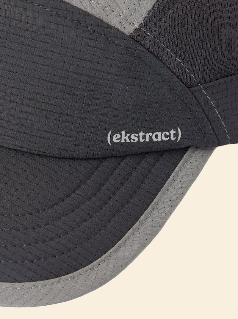 Running Cap with Soft Visor - (ekstract) Black - Kiabi