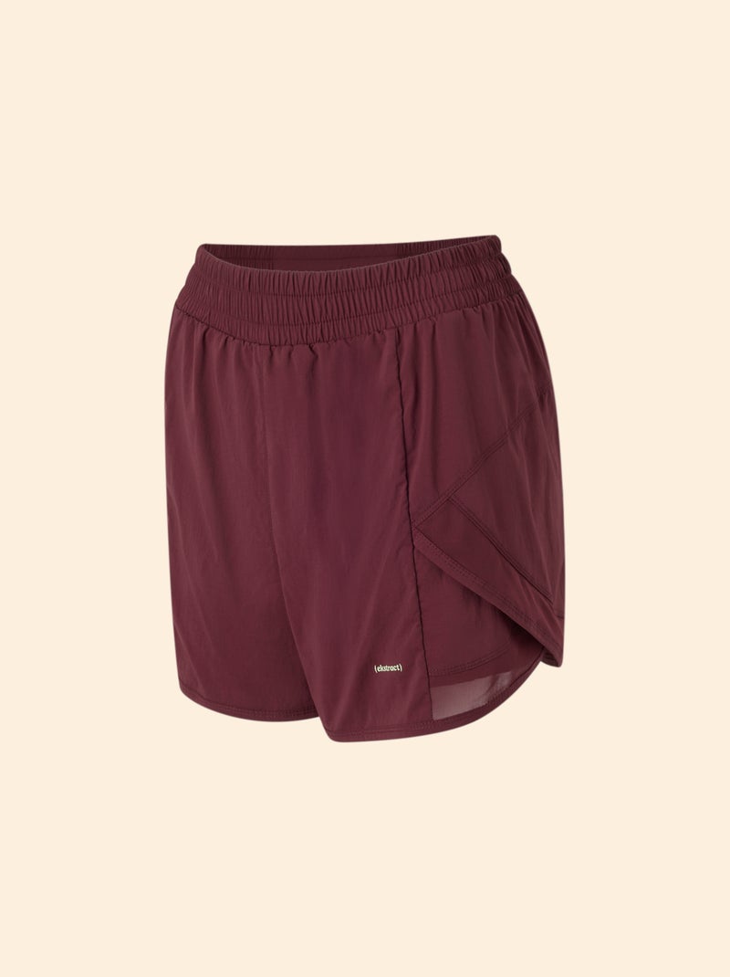 Running Shorts - (ekstract) Burgundy - Kiabi