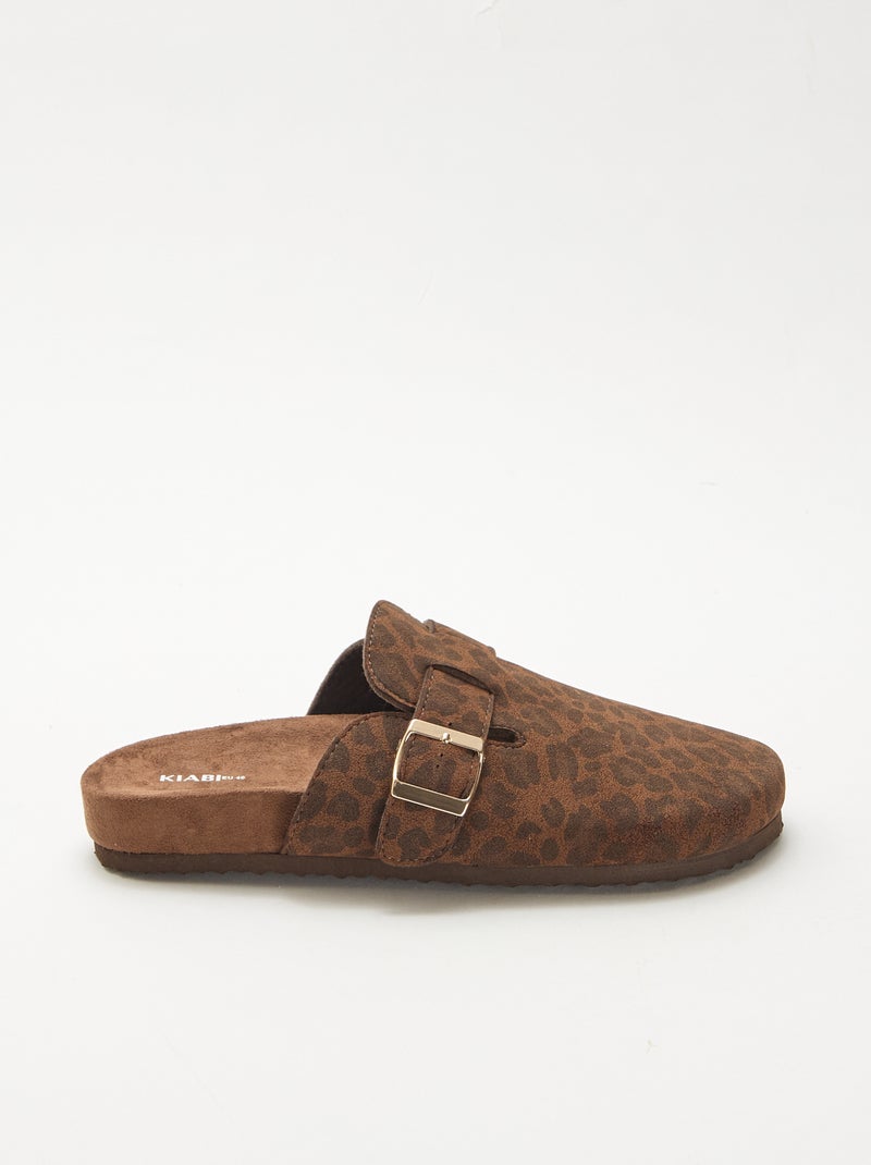 Sabot-Hausschuhe Leopard - Kiabi