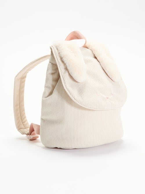 Sac à dos aspect animal avec oreilles - Kiabi