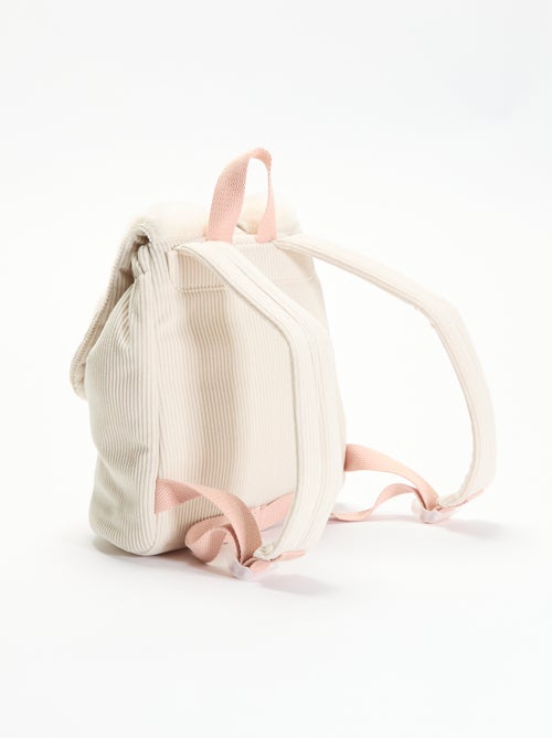 Sac à dos aspect animal avec oreilles - Kiabi