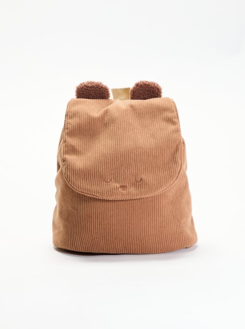 Sac à dos aspect animal avec oreilles - Kiabi