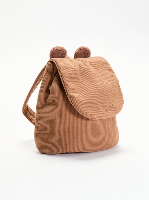 Sac à dos aspect animal avec oreilles - Kiabi