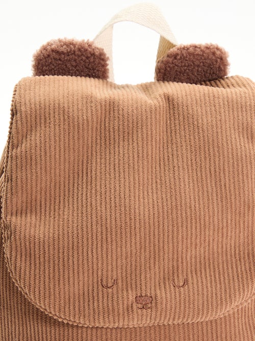 Sac à dos aspect animal avec oreilles - Kiabi