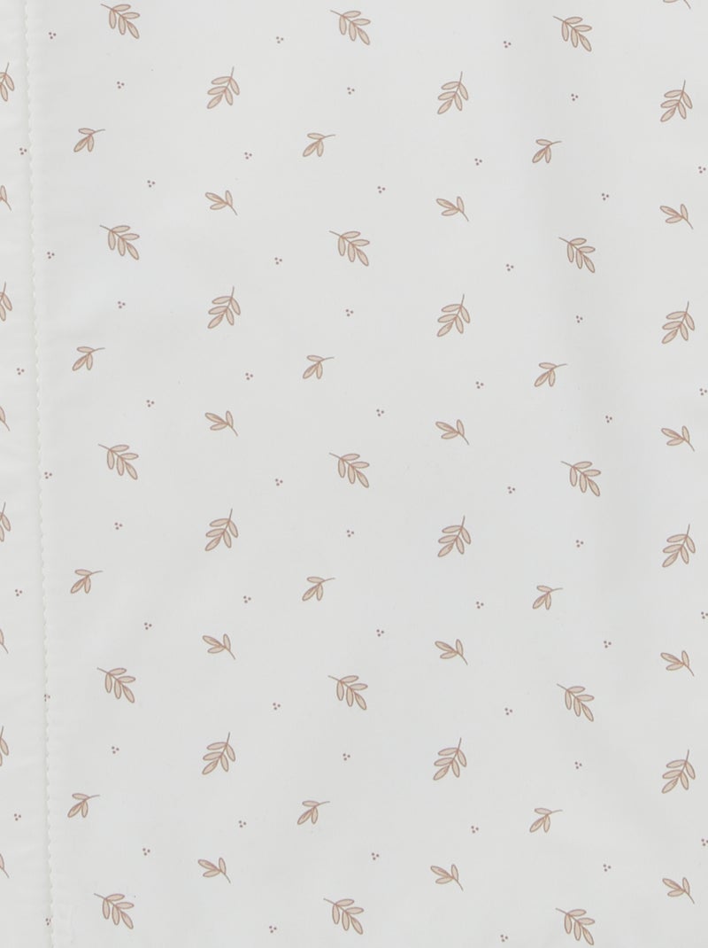 Sac à langer avec tapis et attache poussette Blanc - Kiabi