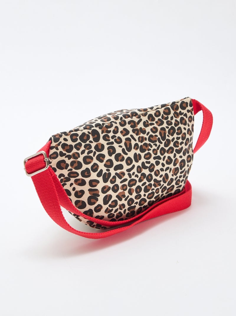 Sac Banane imprimé léopard 'Agathe Sorlet x Kiabi' - Saint-Valentin Blanc - Kiabi