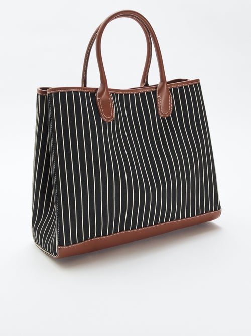 Sac cabas en tissu - Kiabi