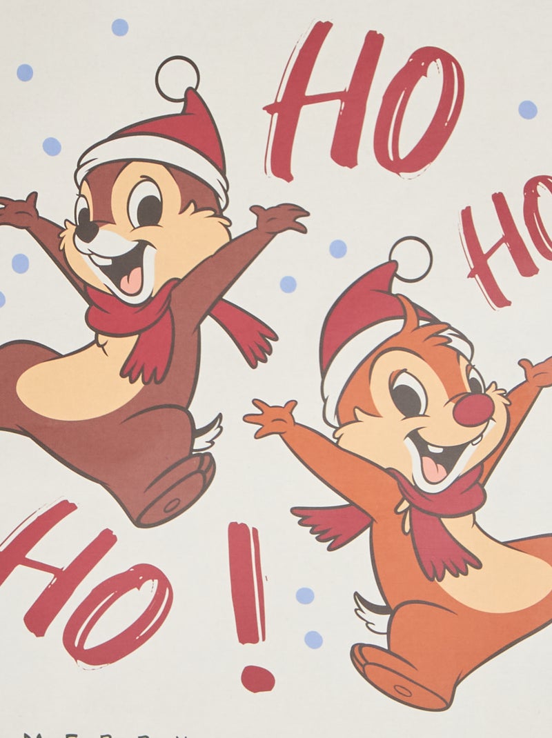 Sac cadeau Noël 'Disney' 32x24x13 cm environ Blanc - Kiabi