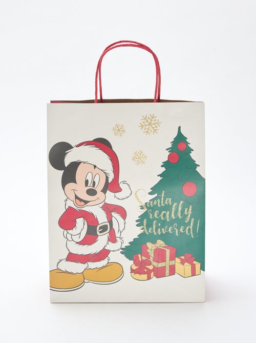 Sac cadeau Noël 'Disney' 32x24x13 cm environ - Kiabi