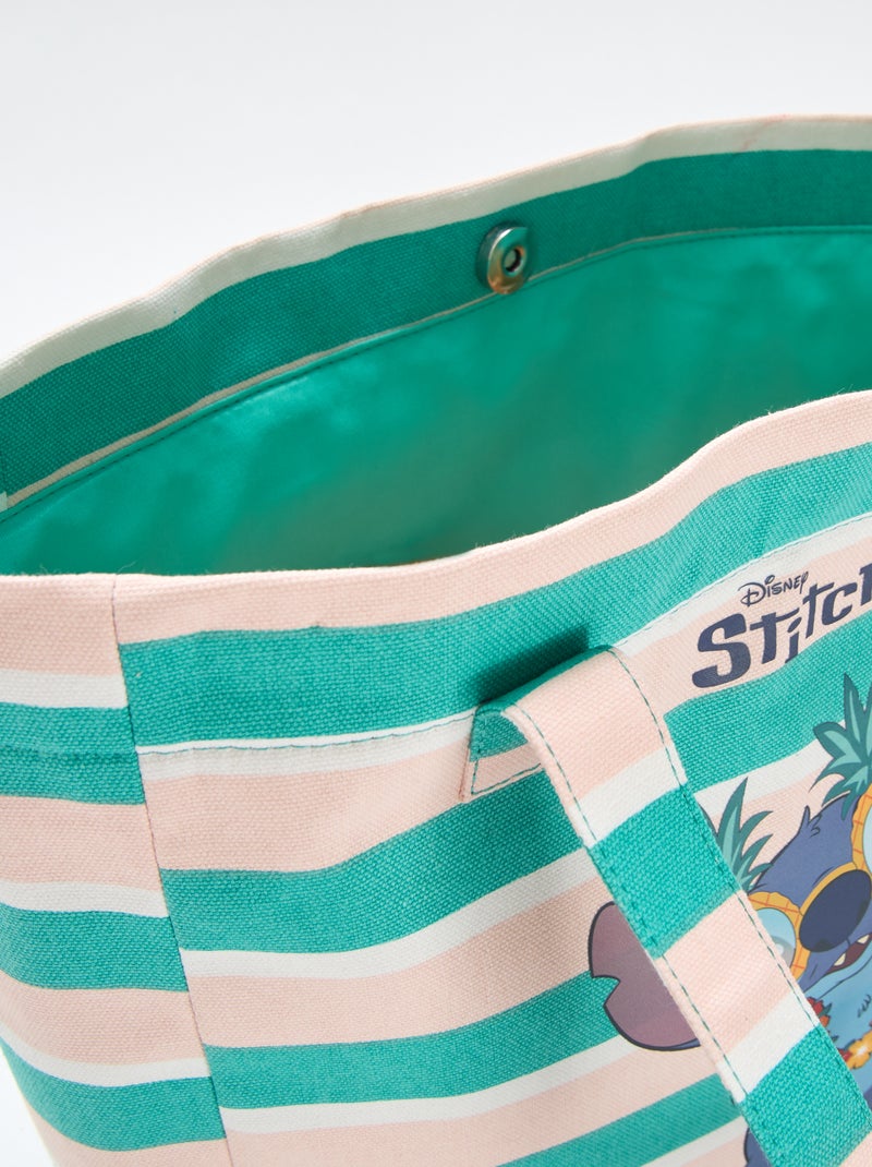 Sac de plage 'Stitch' 'Disney' Bleu - Kiabi