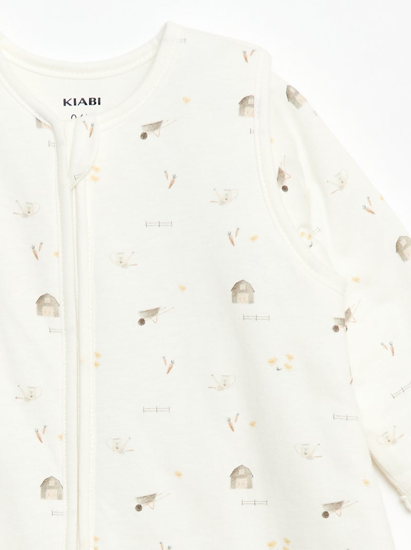 Sacco nanna caldo - TOG 2 Bianco - Kiabi
