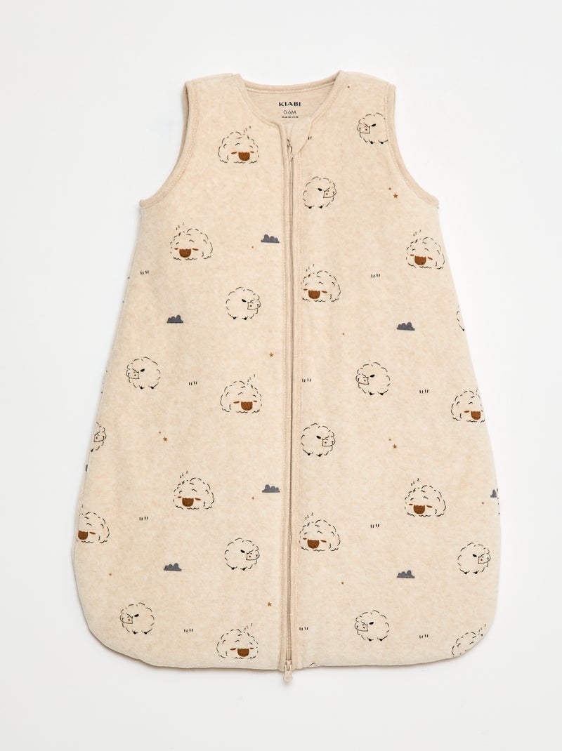 Sacco nanna caldo con maniche removibili - TOG 2.5 Beige - Kiabi