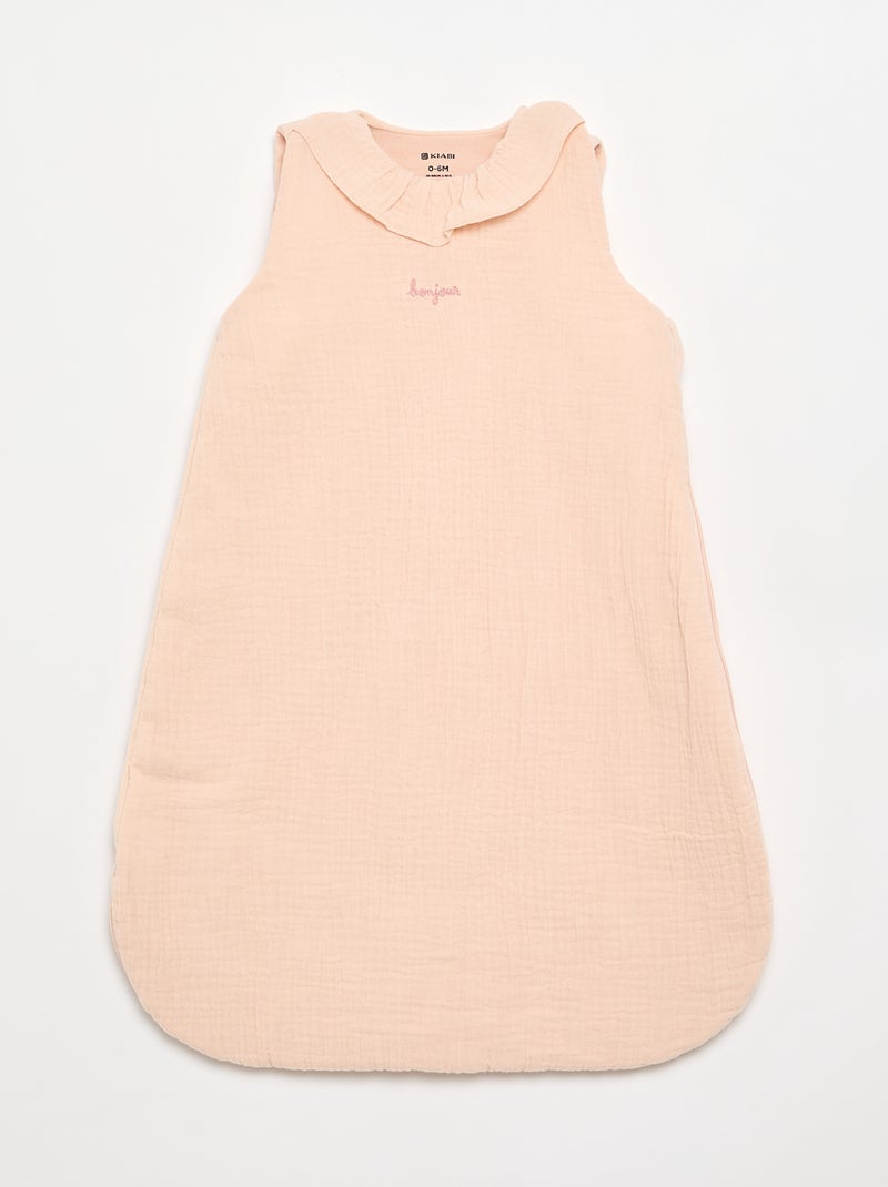 Sacco nanna con colletto fantasia Rosa - Kiabi
