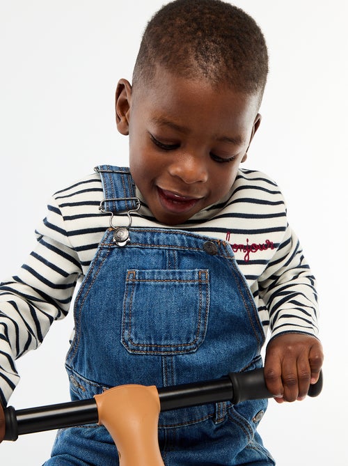 Salopette en jean - Kiabi