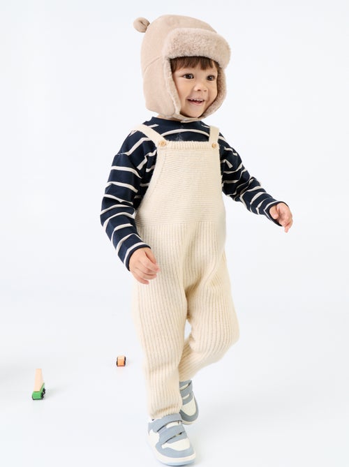 Salopette lunga in maglia - Kiabi