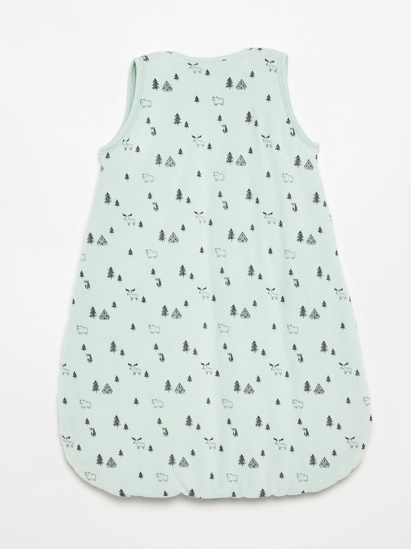 Samt-Schlafsack Bleu - Kiabi