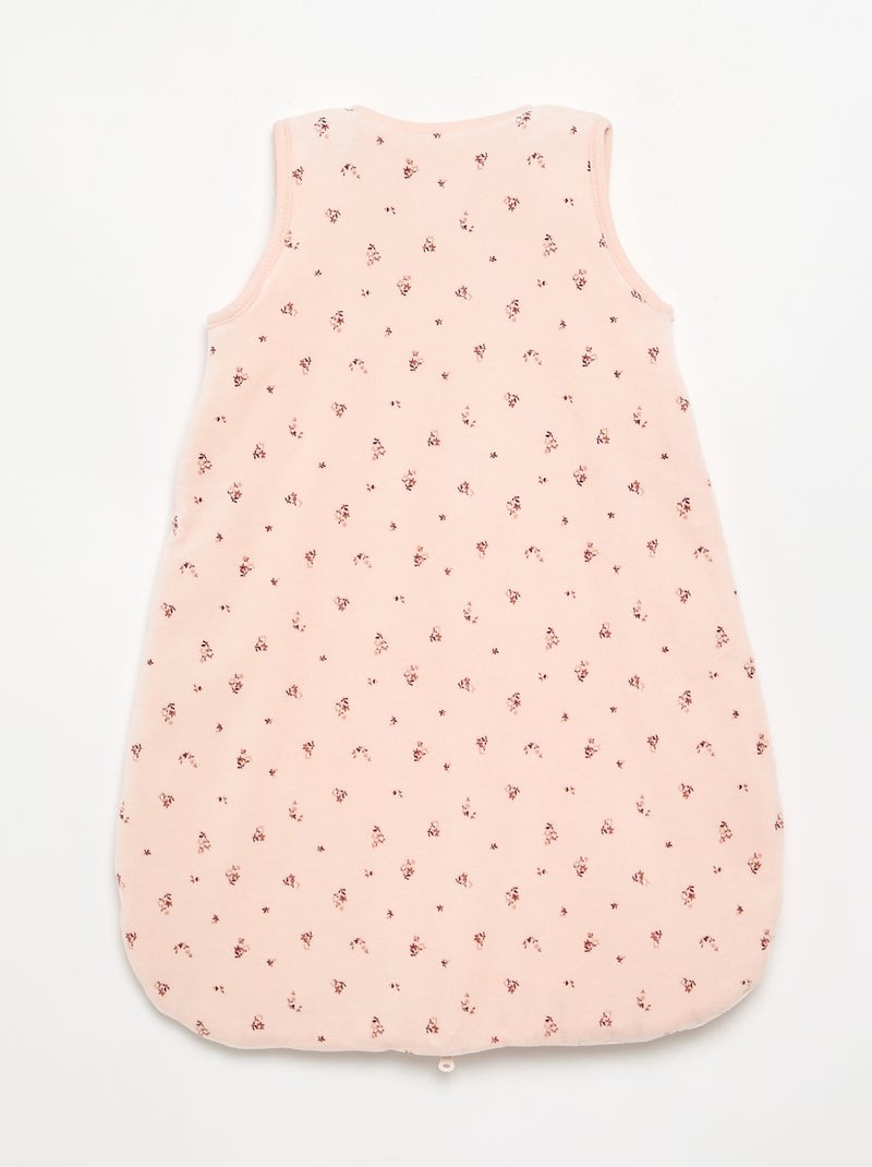 Samt-Schlafsack Rose - Kiabi
