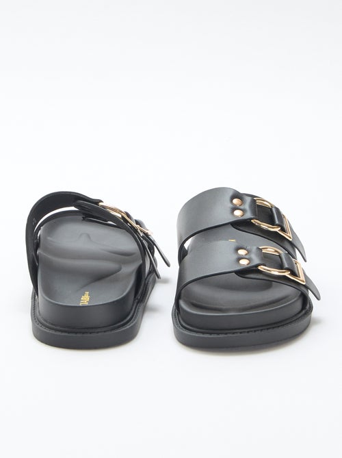 Sandale plate double brides - Kiabi