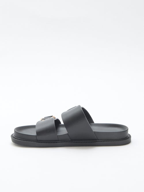 Sandale plate double brides - Kiabi