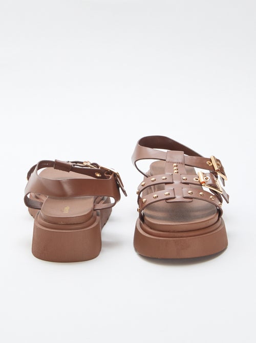 Sandalen mit Plateau-Sohle - Kiabi